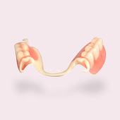 Как выглядит съёмный протез Квадротти Фото съёмного протеза Квадротти